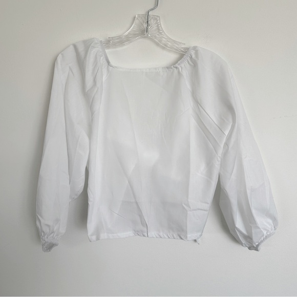 White Top + Bottom Set Size Large - Picture 4 of 11